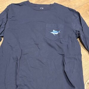 Vineyard Vines Navy Cotton Shirt
